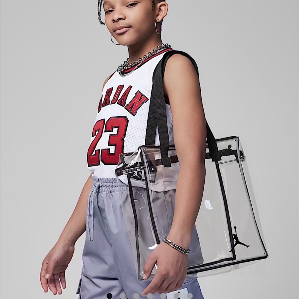 Jordan Clear Tote/Stadium Bag (New) - Picture 2 of 4